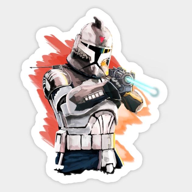 Wolffe shot first Sticker by @Isatonic